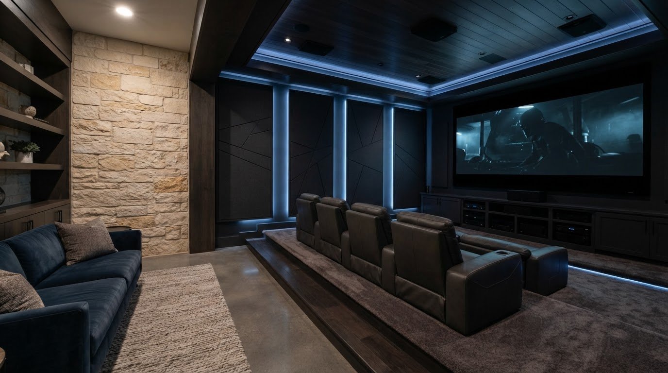 Media Room Cost in Texas by Setup and Features